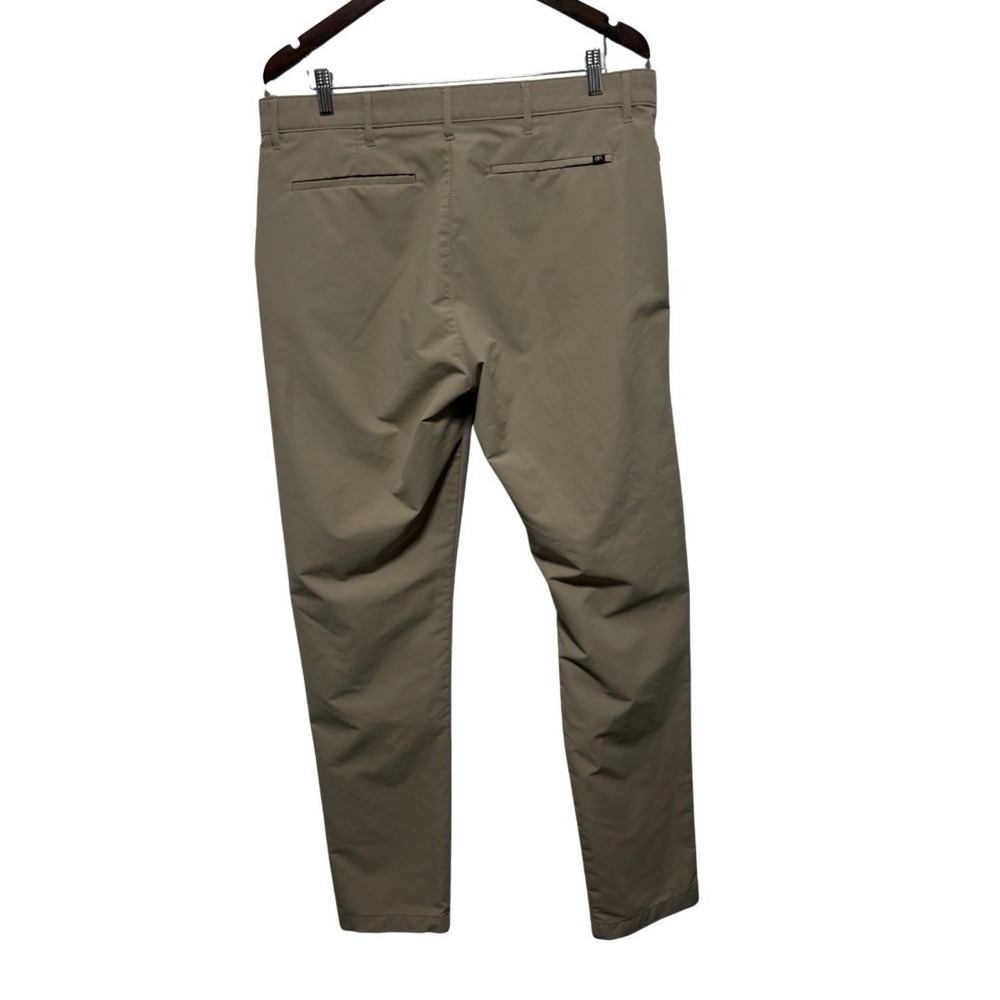 Banana Republic Pants Mens 36 X 34 Tan Performance Lightweight Zip Pocket - Picture 5 of 8